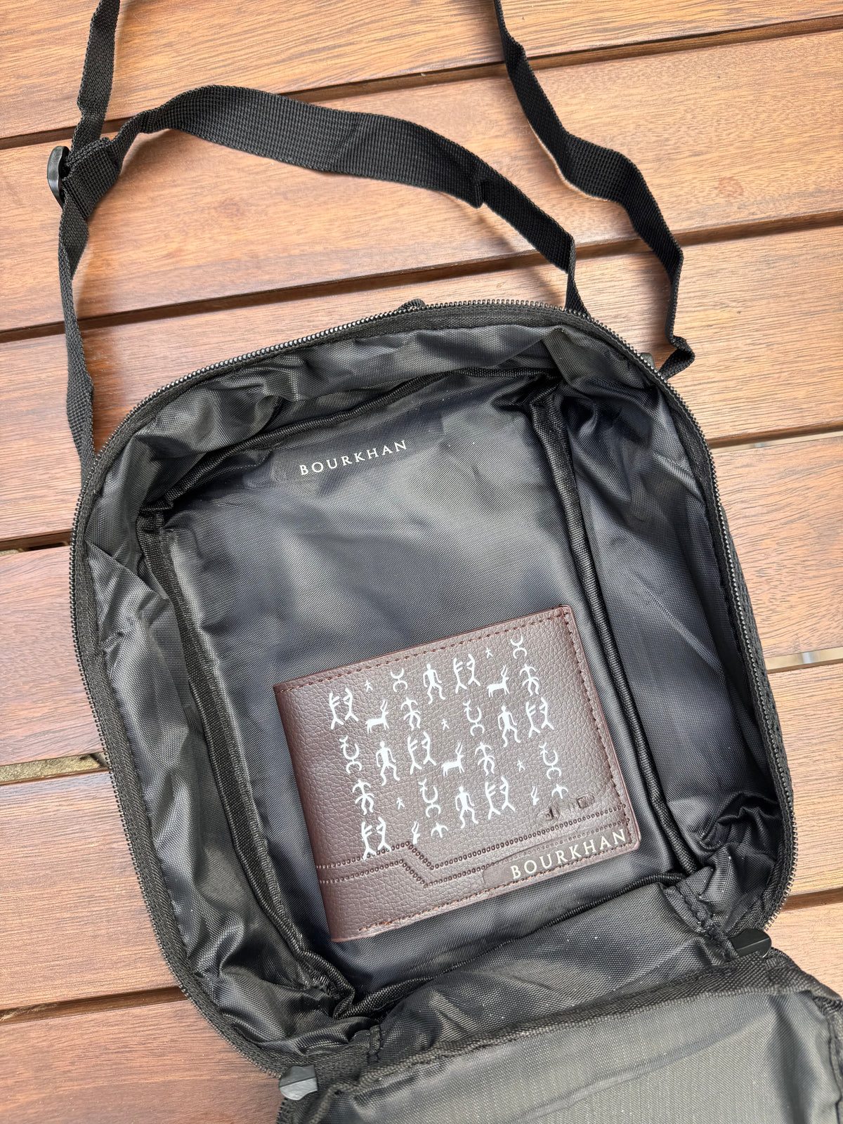 BOURKHAN Signature Crossbody Bag